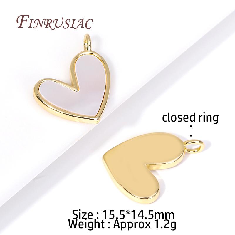 Großhandel Trendige 18K Gold Plated Herz / Bär / Hamsa / Blume / Lebensbaum Anhänger Charms Für Halskettenherstellung DIY Zubehör