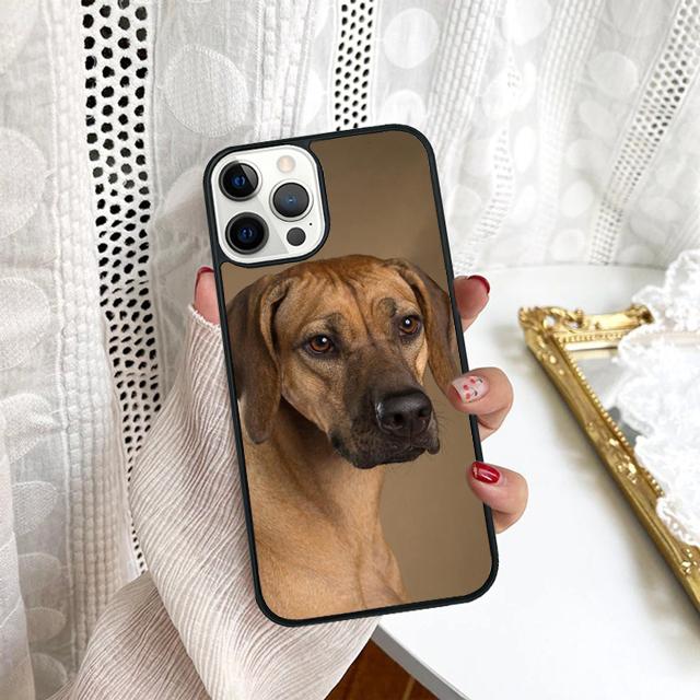 Rhodesian Ridgeback Dog Phone Case For Samsung Galaxy S10 S22 S23 S24 Note 10 20 Lite S20 Plus S21 Ultra Back Cover