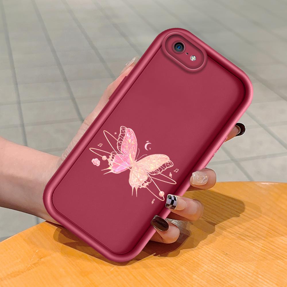 Soft Silicone Square Ladder Printing Pattern Phone Casing Full Cover Camera Shockproof Protection Rubber Case for iPhone Infinix Tecno OnePlus