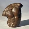 Ceramic Handicrafts Greek Human Figure Sculpture Half-body Nude Decorative Figurines Room Decoration Accessories