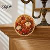 Spring Summer Autumn Winter Ornaments Four Seasons Holiday Pearl Art Hanging Ornaments, Christmas Fall Beaded Durable Acrylic Wall Pattern Ornament,