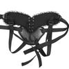 Adjustable Strapon Harness Lace Pants Lesbian Penile Wearable Pants with O-ring Harness Compatible with Suction Cup Dildo