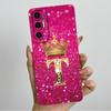 For Tecno Pova 3 6.9" Case Crown Letters Liquid SIlicone Soft TPU Phone Cases For Tecno Pova3 LF7n Camera Protection Back Cover