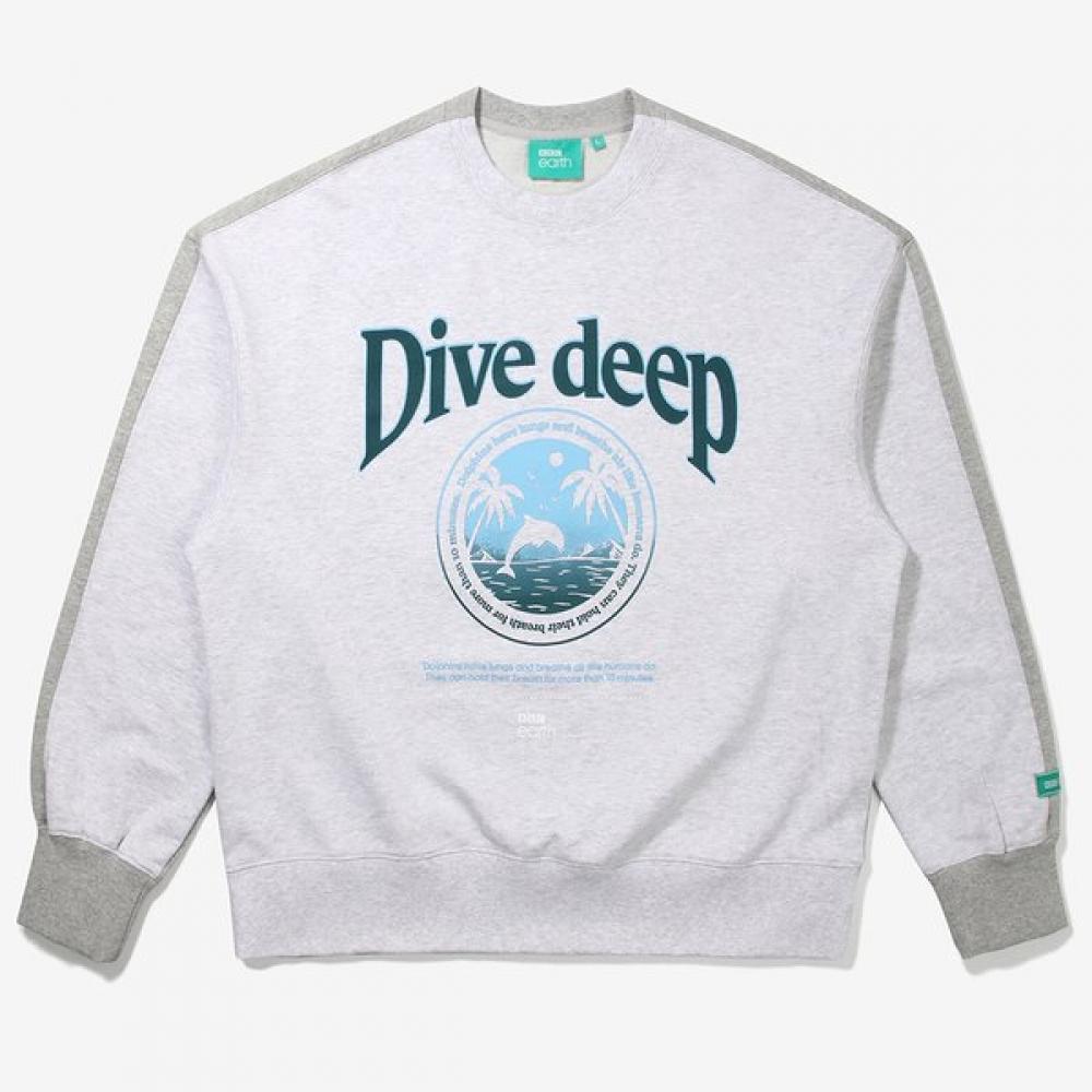 Bibiaseus Sweatshirt  Gray  Dive Deep Grey/105