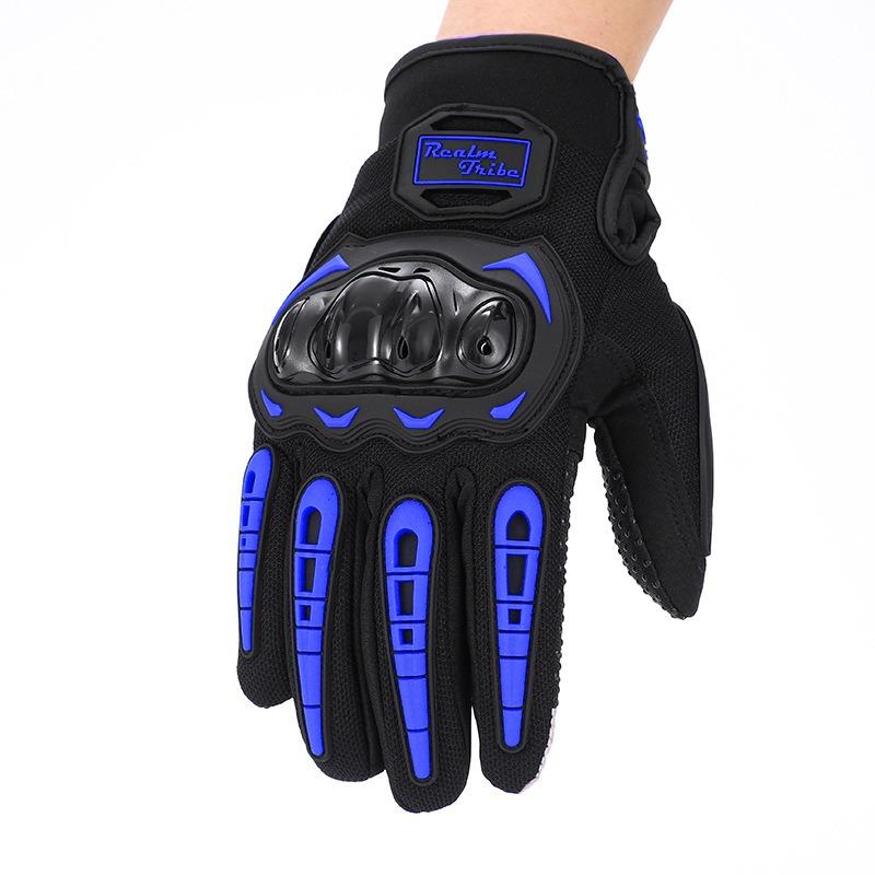 

Motorcycle Gloves Rider Non-slip Full Finger Gloves Racing Off-road Riding Electric Bike Gloves Riding Gloves M