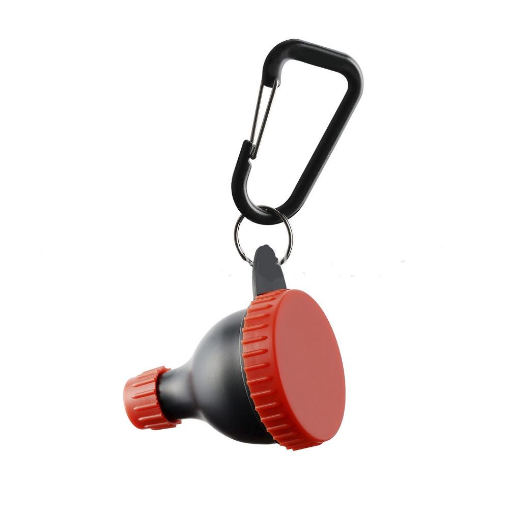 Flacone da 15g/50ml per Proteine in Polvere con Moschettone Tappo Rinforzato Contenitore per Proteine in Polvere con Portachiavi Imbuto per la Salute Astuccio per Pillole