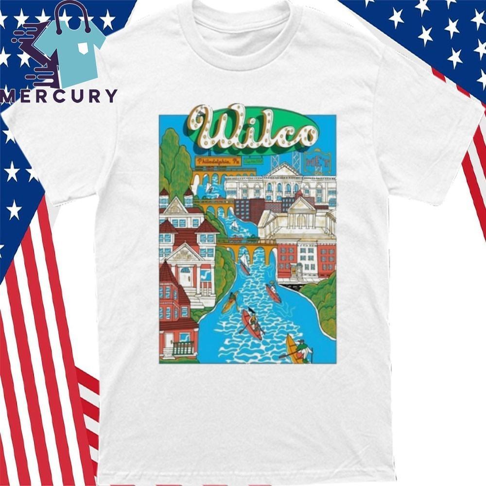 Wilco The Met Philadelphia in Philadelphia PA August 5 2025 Shirt Unisex T-Shirt XXL