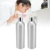Aluminium Soap Dispenser Heat Resistant Reusable Hand Lotion Bottle Shower Dish Dispenser for Lotion Shampoo Massage Oil