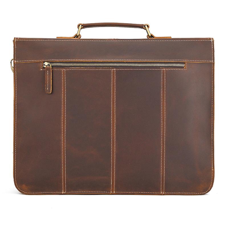 High Quality Laptop Briefcase Bag For Men Male 2026 New Arrivals Genuine Leather Briefcase Bag Real Cowskin Shoulder Bag Men