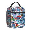 Qi Portable Lunch Bag Primary And Secondary School Students Full Printed Meal Bag Ice Bag Picnic Ice Bag