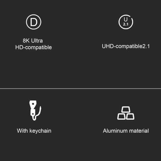 HDMI-kompatibler 90-Grad-L-Form-Winkeladapter Stecker auf Buchse 8K 60Hz Extender