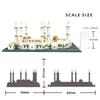 2291PCS Great Mosque of Mecca Creative Architectural Building Blocks Set World Renowned  Model Mini Bricks Toy for Kids Gifts