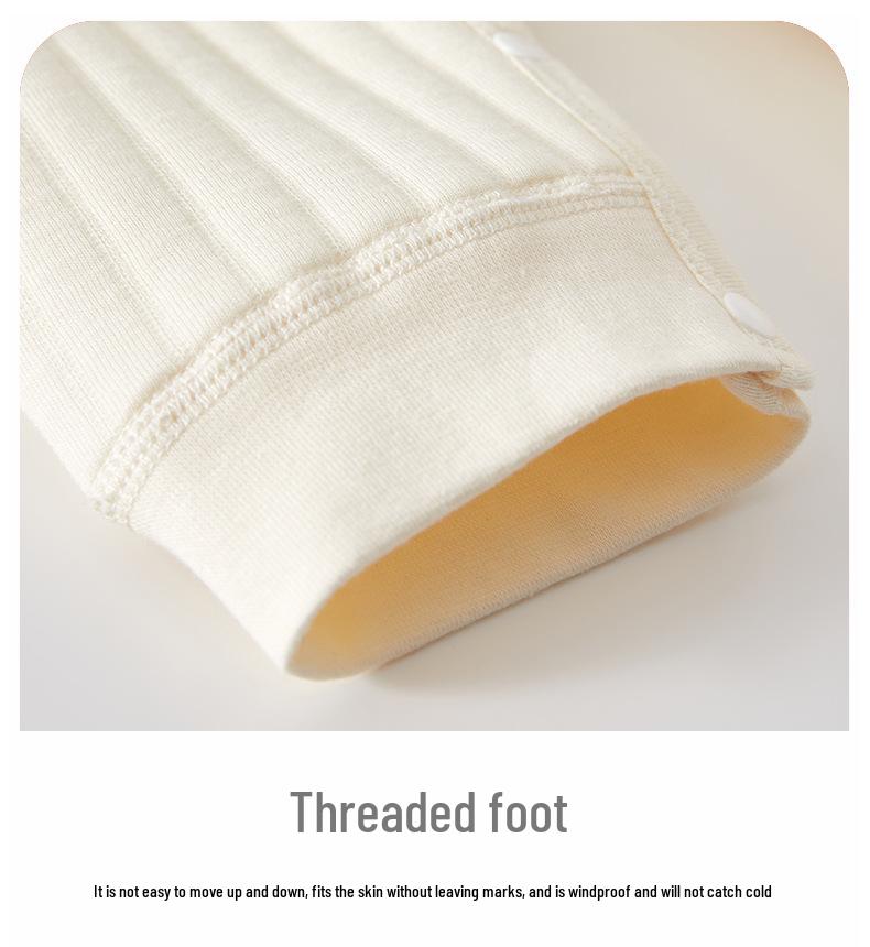 Herbst/Winter Neugeborenen Baumwoll-Strampler: Dünn, Entbeint, Warmluft-Baumwolle