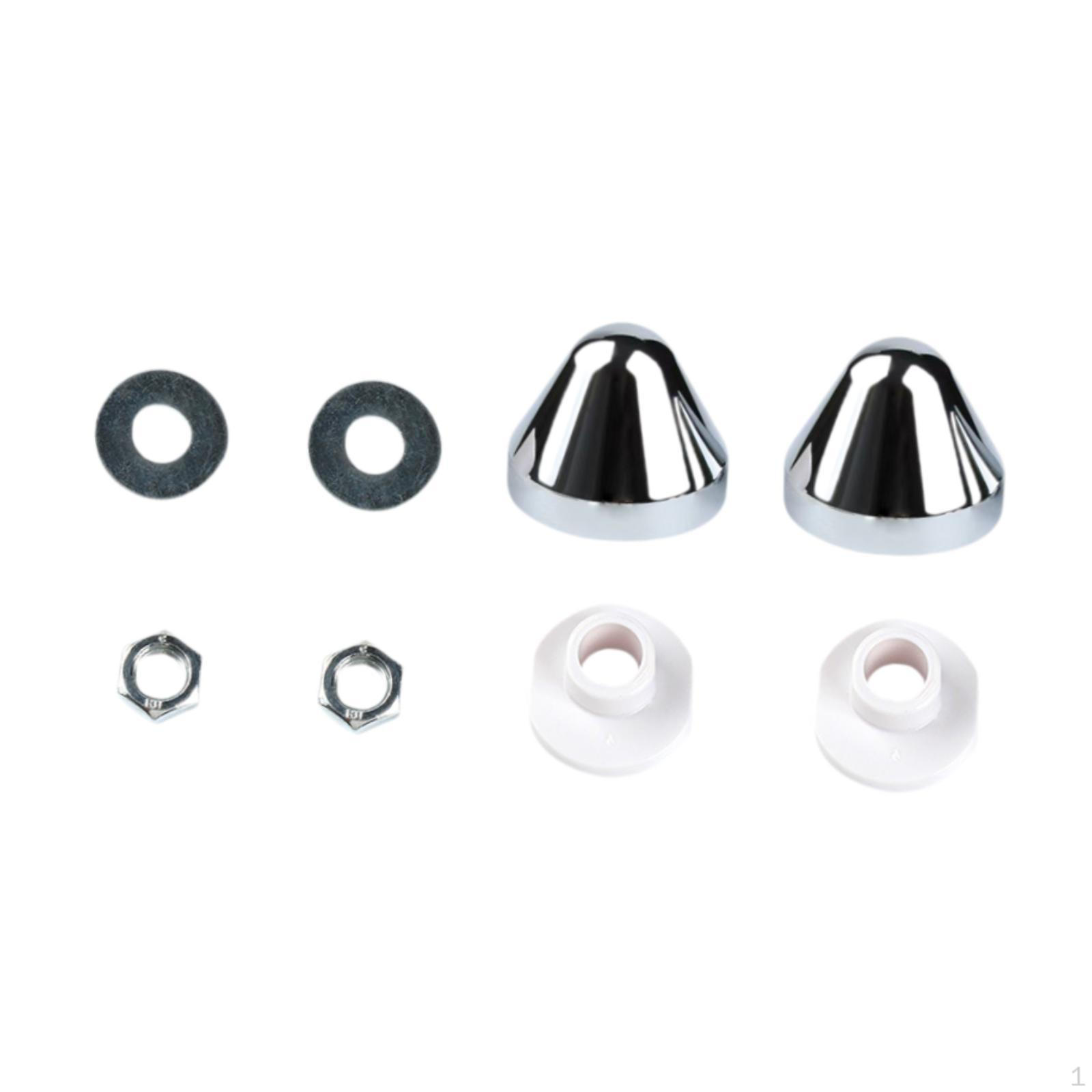 

Wall Hung Toilet Bolt Easy to Install with Nuts Washers Professional Toilets Bidets Accessories срібний