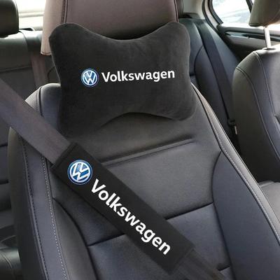 Oreiller de Nuque pour Appui-tête de Voiture Oreiller de Siège Auto Pour VW GOLF 4 5 6 Polo Passat B5 B7 Touareg Bora Tiguan Accessoires de Voiture