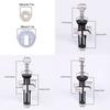 2Pcs Universal Toilet Seat Fastener Bolt Kit  Toilet Cover Maintenance Accessory