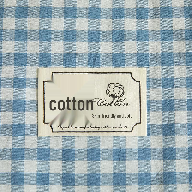 Class A Xinjiang Cotton Summer Quilt - Water-Washed, MUJI Style, Air Conditioning Thin Quilt, Machine Washable, Dormitory-Ready.