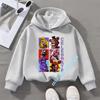 Five Nights At Freddy's Kids Boys' Sportswear Girls' Casual Top Cartoon Print Autumn/Winter Long-Sleeve Children's Hooded Shirt