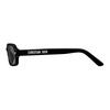 Dior Original Design Rectangular Sunglasses Unisex Sunglasses Black DPFCS3IXR_10A0