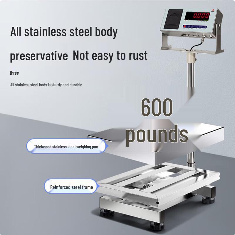 HC Industrial Electronic Platform Scale with Bluetooth Printing (CN version)