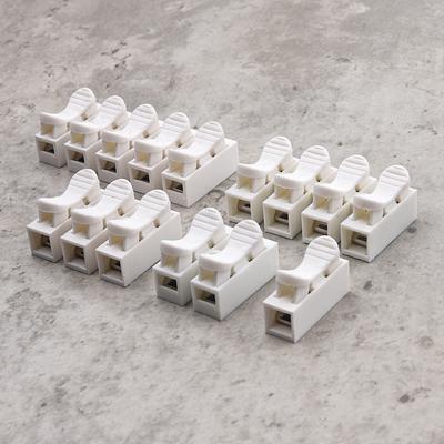 Schnellverbinder Elektrische Kabelverbinder Leiterverbinder 6-polige Klemmenblockverbinder 1/2/3/4/5/6-polig für Zuhause