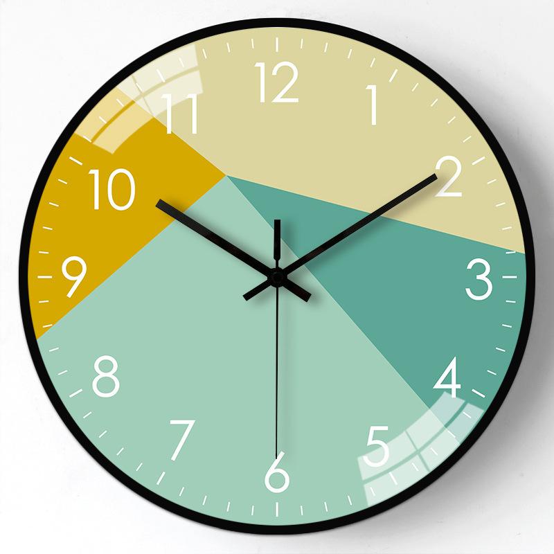 10-Inch 25Cm Modern Personalized Wall Clock Home Living Room Bedroom Clock Silent Wall Quartz Clock Shipped