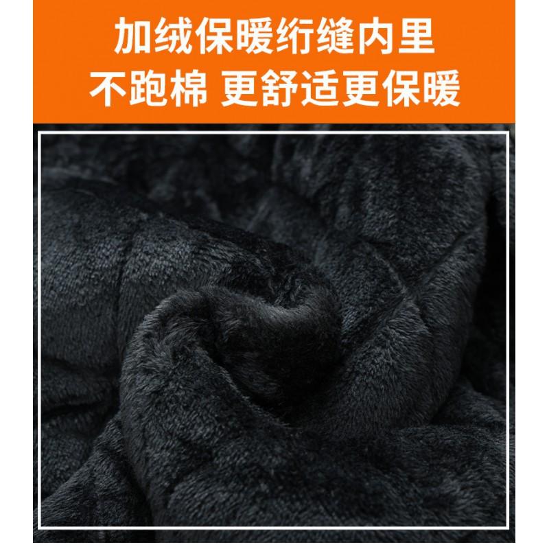 Velvet Thick Camouflage Cotton-padded Jacket Outdoor Mid-long Men's Cold Storage Cold-proof Labor Protection Wear-resistant Overalls