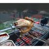 304 Edelstahl BBQ Drehspieß Gabel Set Doppelseitiger Spießstangenaufsatz Universell Ganzes Hähnchen Fleisch Grill Zubehör