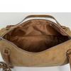 IELGY Retro Fashion Suede Ladies Messenger Bag - Large Capacity & One Shoulder Design