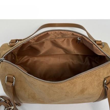 IELGY Retro Fashion Suede Ladies Messenger Bag - Large Capacity & One Shoulder Design