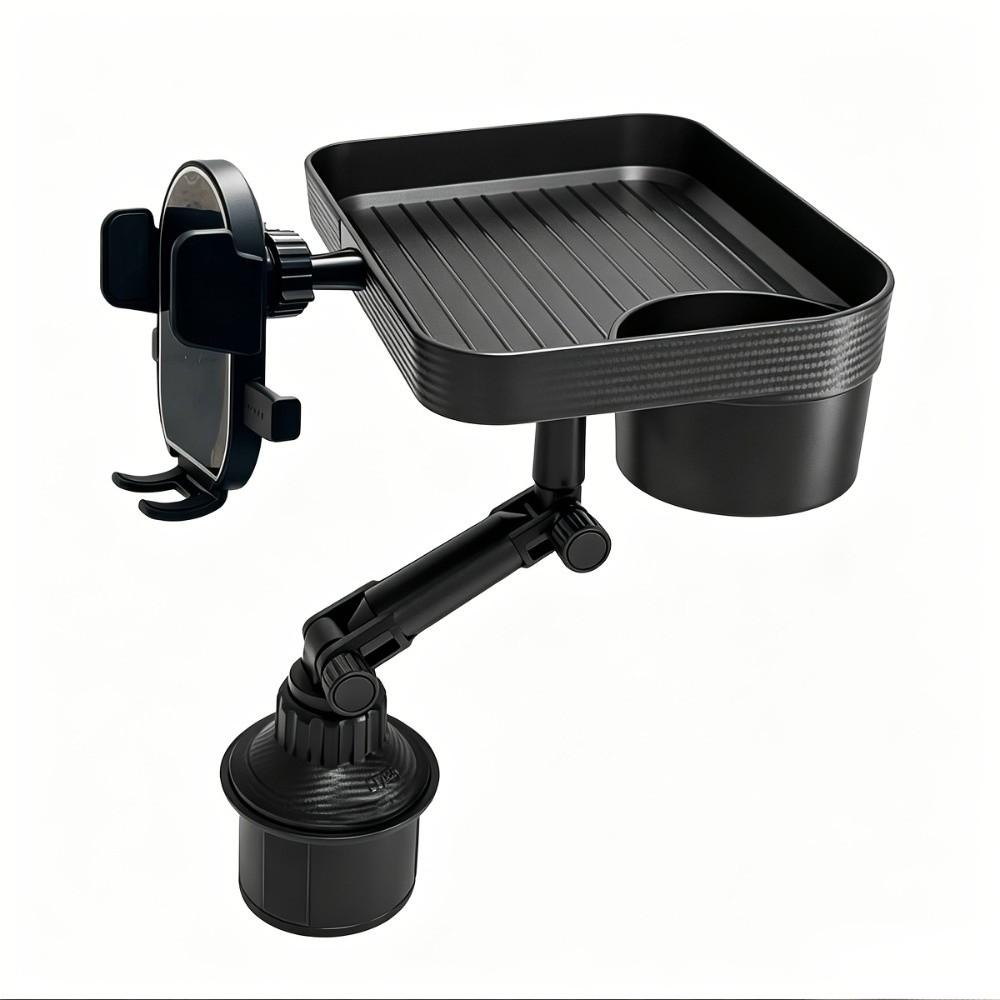 Attachable Car Cup Holder Tray Portable Storage Rack Car Accessories Car Organizer Tray Eating