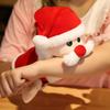 Weihnachts-Handpuppe Weihnachtsmann Plüschtier Niedlicher Lustiger Elch Schneemann Party Feiertag Festival Geburtstagsgeschenk für Kinder