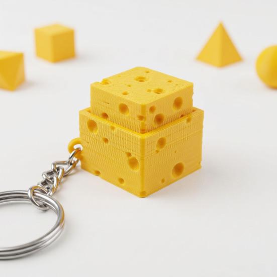 Breloczek Fidget Clicker Ser 3D Drukowany Clicker Zabawka do Redukcji Stresu Breloczek Zabawny Prezent dla Współpracowników Upominki na Imprezę