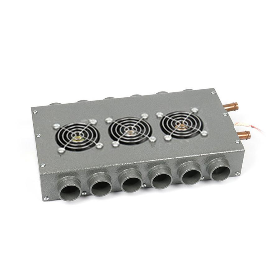 12V Dual-Side 12-Port All-Copper Under-Dash Heater