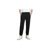 Nobero Men' Straight Sweatpants (1MBwjgR0137_Black, Mid Rise