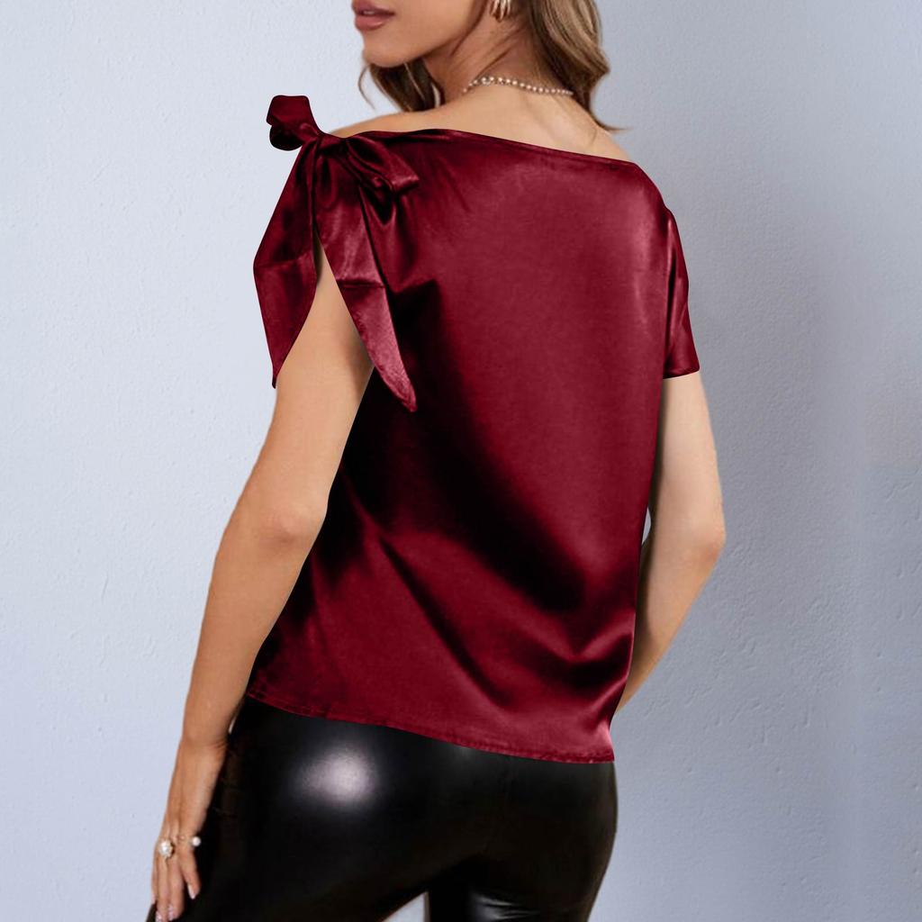 Women's Fashion Off-the-Shoulder Sleeveless Blouse