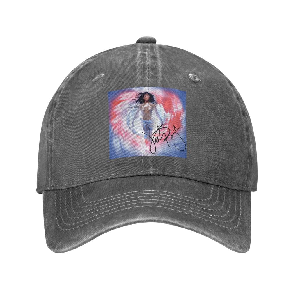 Katy Perry Autograph Denim Fabric Cap Casual Baseball Caps Adjustable Hat Summer Unisex Baseball Hats