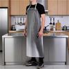 Thickened Kitchen Apron Translucent Work Apron Durable Cafeteria Apron  for Men Women