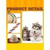 1pc Pet Cowboy Hat, Pet Accessory For Cats & Dogs, Western Style Sun Hat For Outdoor Activities, Holidays & Photoshoots