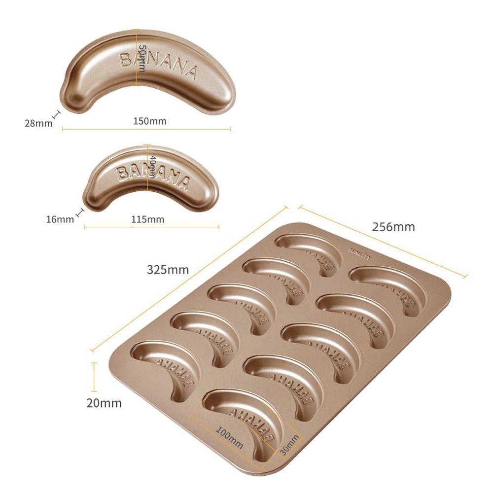 Anti-aanbak Bakvorm Banaanvorm Bakplaat Vormen DIY Bakvorm Cakevorm Keuken Thuis