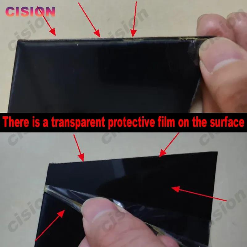 Glossy Black Car Door Window Center Middle Column B C Pillars Post Mirror Effect Cover Trim Sticker For Mazda 3 BM BN Hatchback