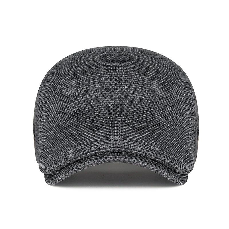 Cool Breathable Outdoor Mesh Baseball Cap, Unisex Sun Protection Ivy Beret