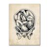 Wandbilder für Krankenhaus, Arzt, Büro, Dekor, Wandkunst, Leinwand, Malerei, Anatomie, Skelett, nordische Poster und Drucke, Vintage