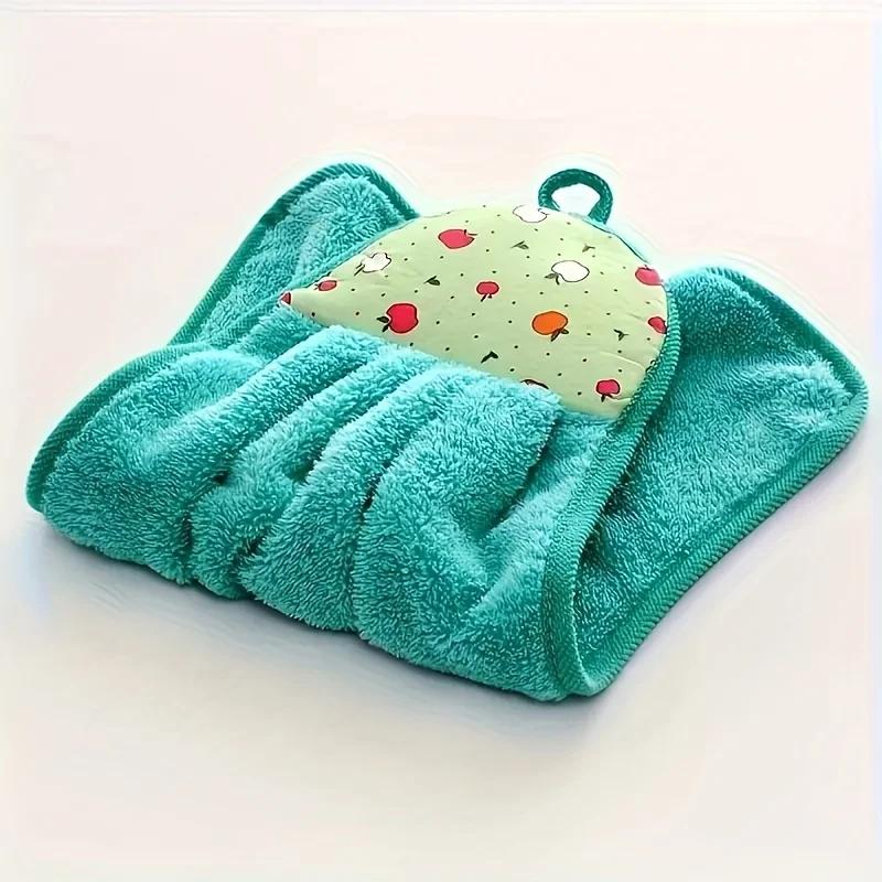 Hand Towels Microfiber Towels Hook Towels Kitchen Bathroom Cleaning Absorbent Towels Children s Handkerchiefs Absorbent