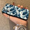 Funda Handyhülle Case für Xiaomi Mi 11 12 12X 14 13 Lite 12T Pro 10T 11T Cartoon Welle