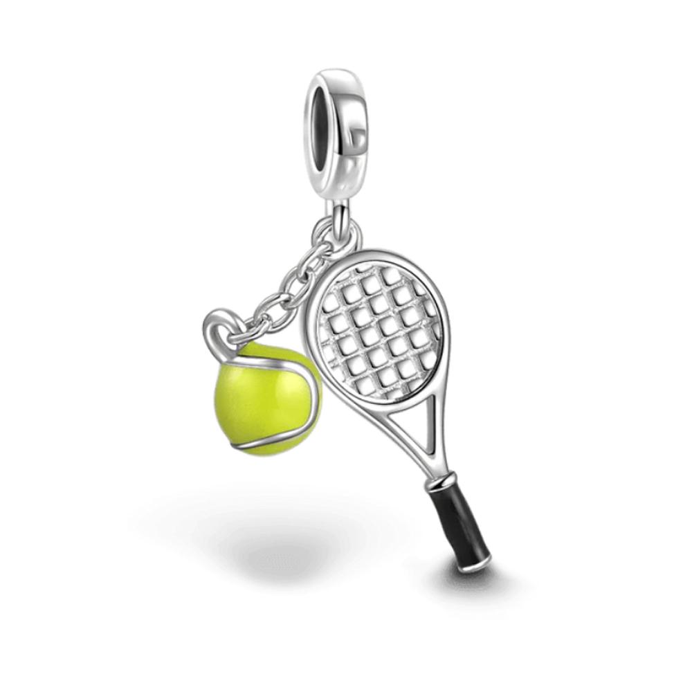 Copper Badminton Dumbbell Soccer I Love Sports Pendant Charms Bead Fit Original Pendant Bracelet Diy Women Jewelry