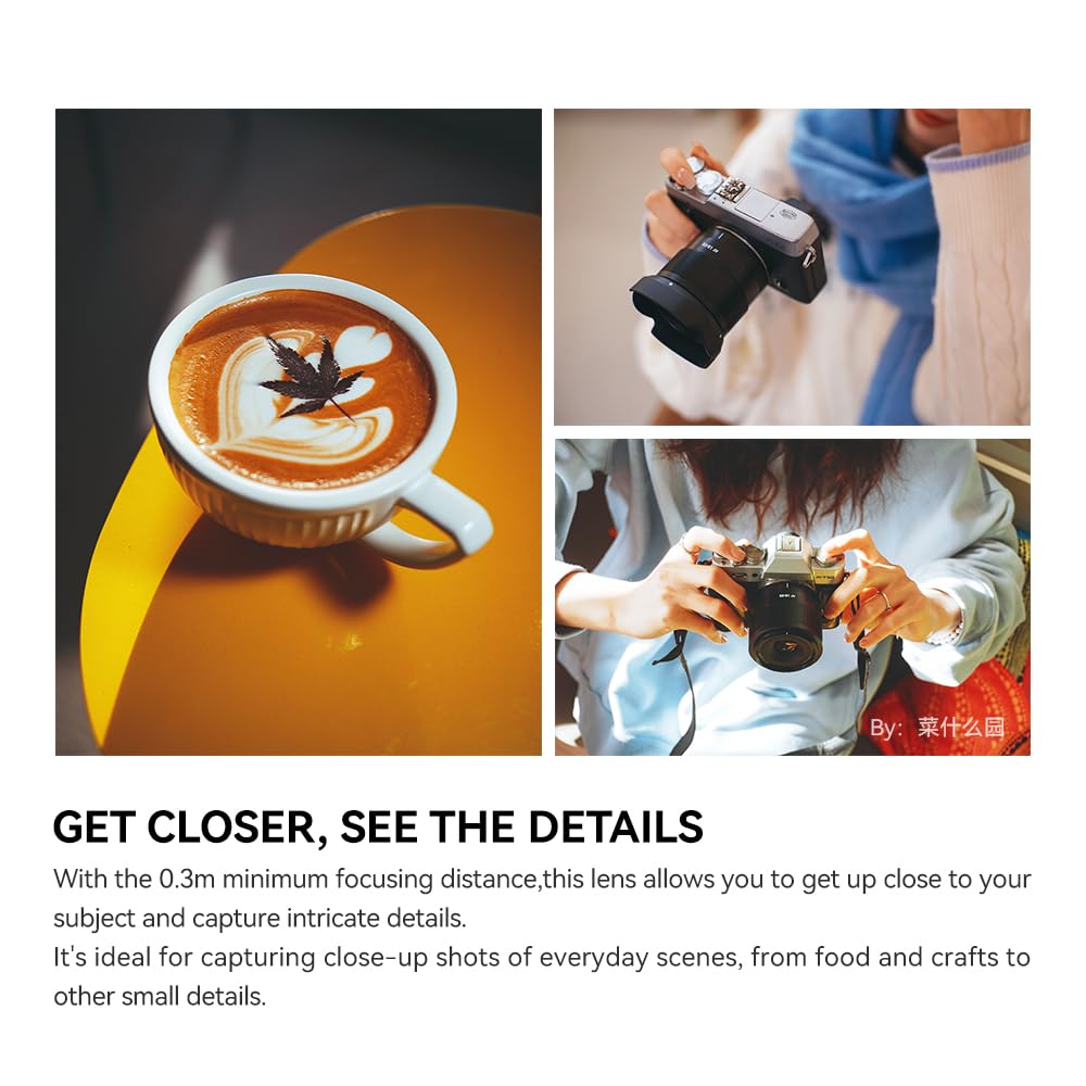 TTArtisan AF 23mm Lens for Fujifilm Autofocus Lens with Fast Compatible with X Series Mirrorless and More F1.8 X-Mount APS-C Cameras, AF, Portable,