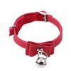 Pet Dog Cat Collar Fiber Adjustable Collars with Bells Bow Tie Necklace
