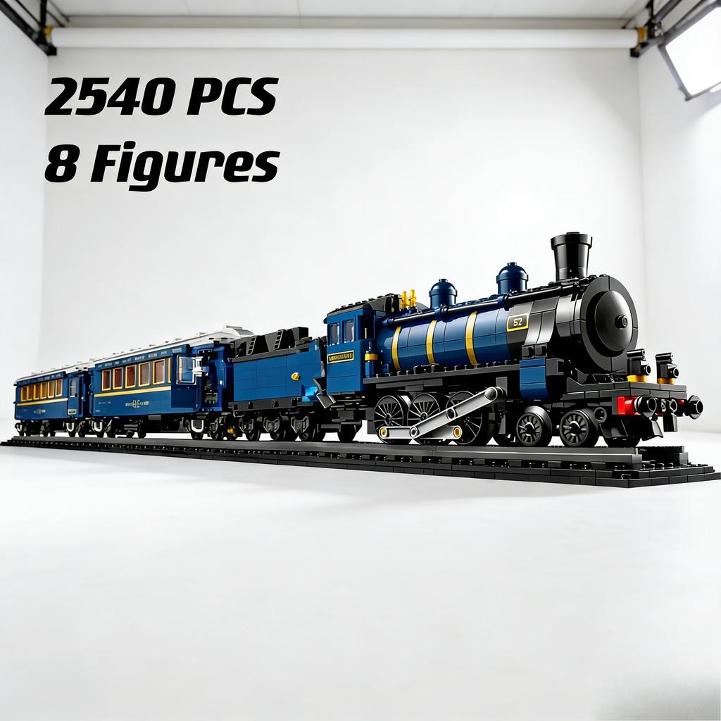 2540Pcs Desktop Ornaments Classic 140Th Anniversary Collection Luxury Train Compatible 21344 Children'S Gifts