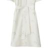 Burberry SS24 Short Sleeved Dress Women's White 80961761
